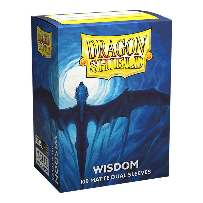 Arcane Tinman Dragon Shields: Standard Dual Matte Wisdom (100 ct.)